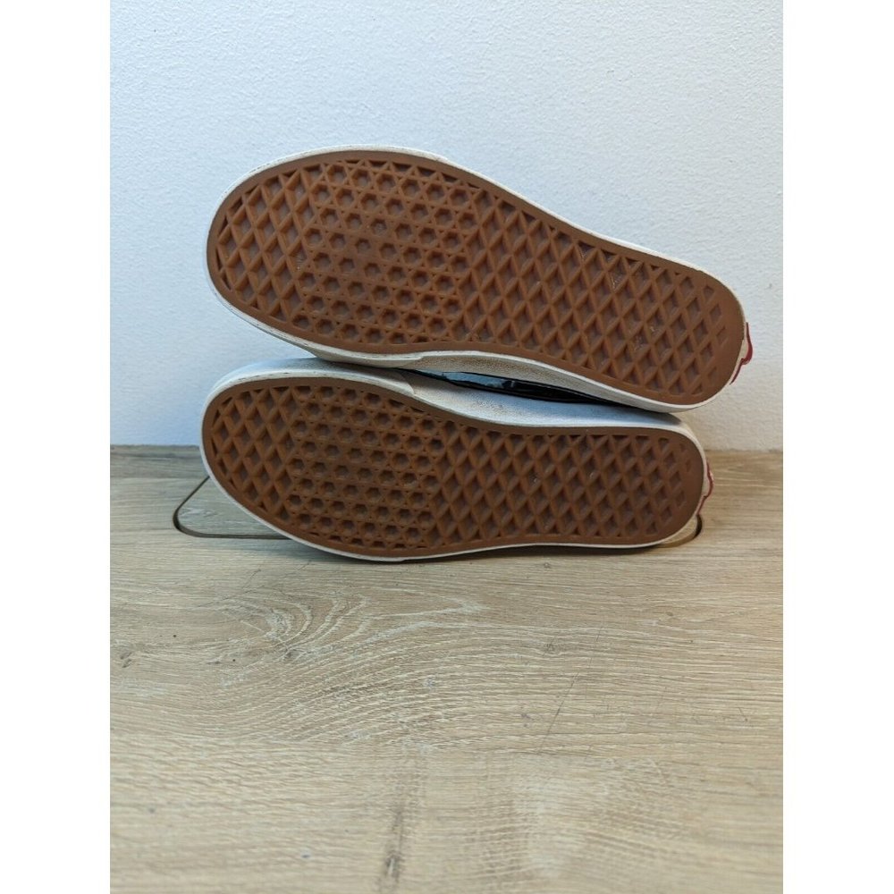 Vans Unisex Adult Black White 500714 Off The Wall SK8 Shoes Size M 5.5 / W 7 - Picture 8 of 9
